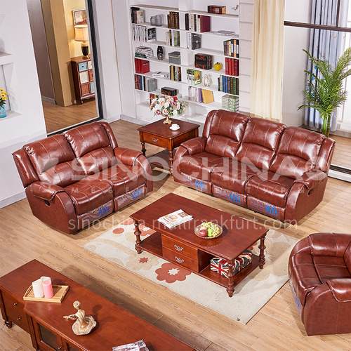 PCD-9656 High-end leisure first-class series European-style functional sofa + multiple material options + multi-function operation